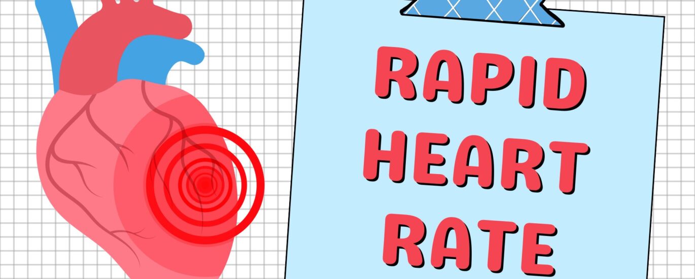 when to go to the hospital for rapid heart rate